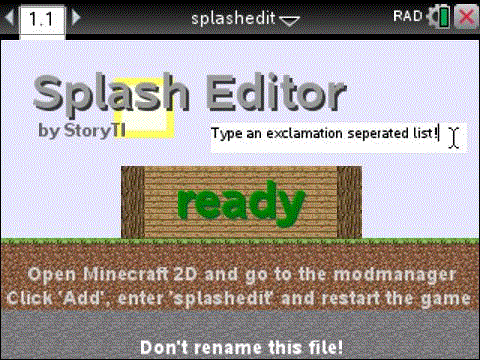 Minecraft 2D for TI-Nspire